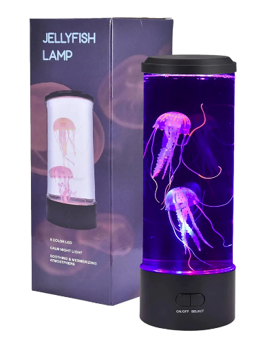 Jellyfish Lamp with 4 Jellyfish Atmosphere
