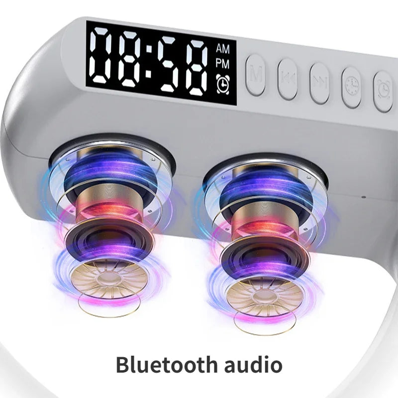 LED Smart Bluetooth Speaker Projection Light Wireless
